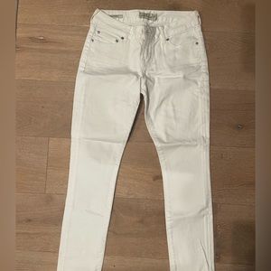 White jeans